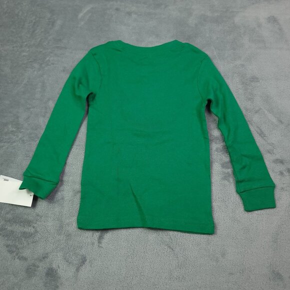 Daddys Champion Football Pajama Set Toddler Boys 2T Green & Gray By Carters - Picture 3 of 7